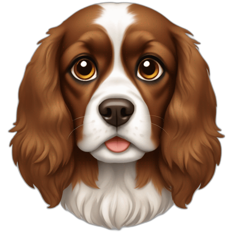 brown Charles Spaniel emoji