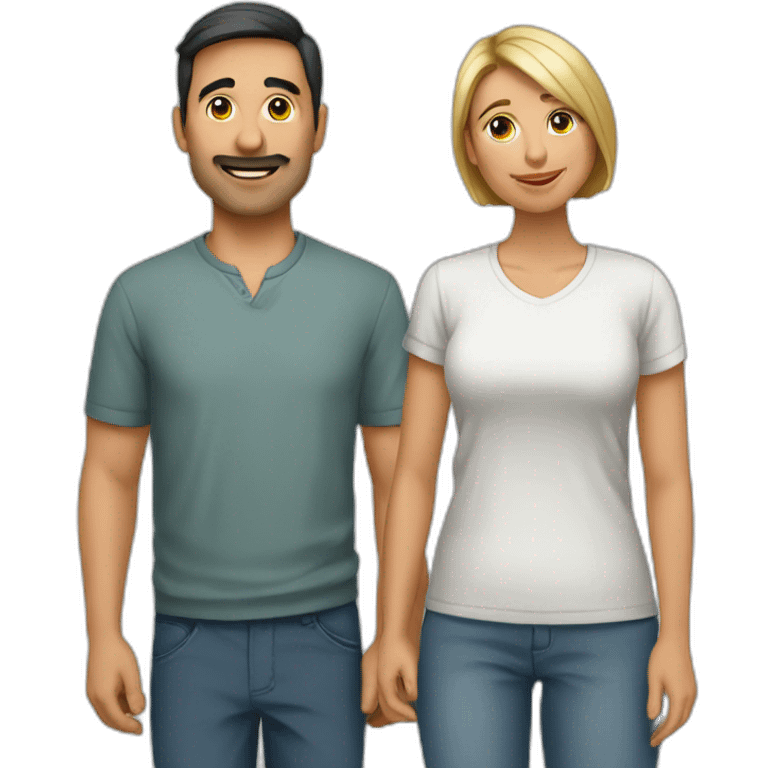 pareja mayores emoji