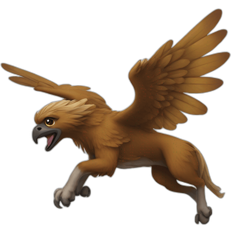 griffon flying emoji