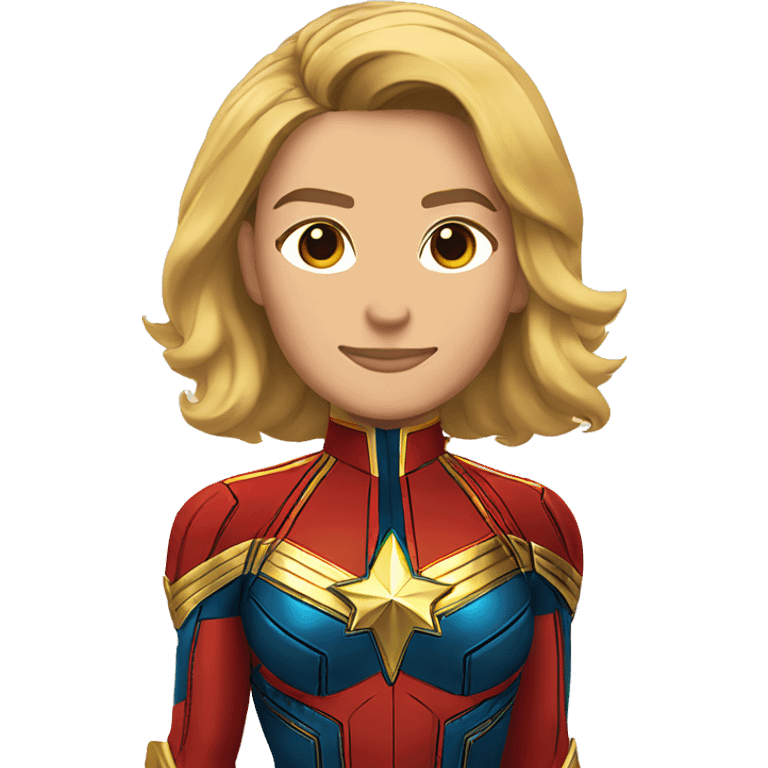 Captain marvel body  emoji