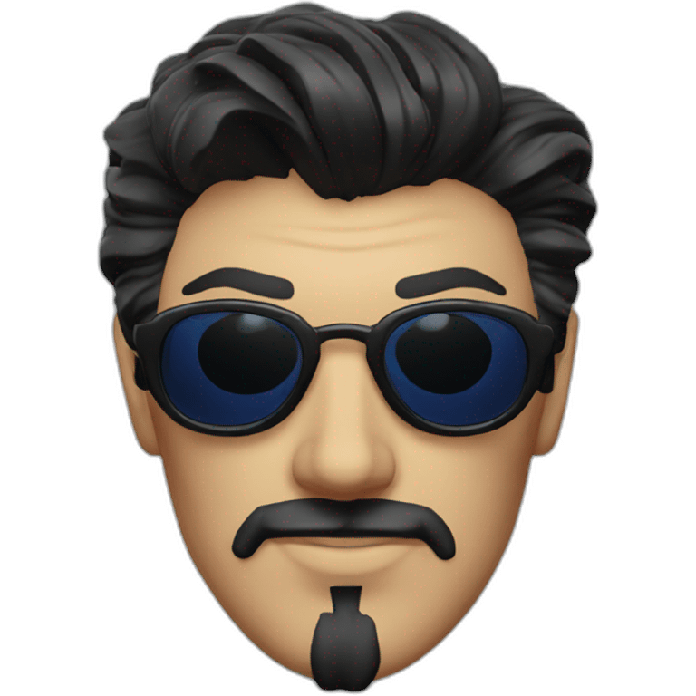 Dr strange with black cool sunglasses emoji