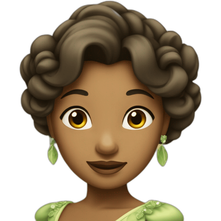 Tiana princess emoji