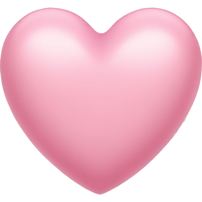 light pink heart emoji