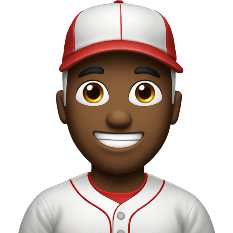 Baseball wearing a hat emoji