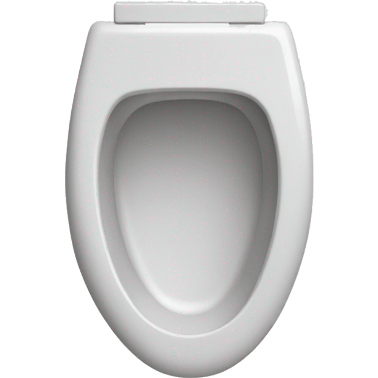 toilet seat from above emoji