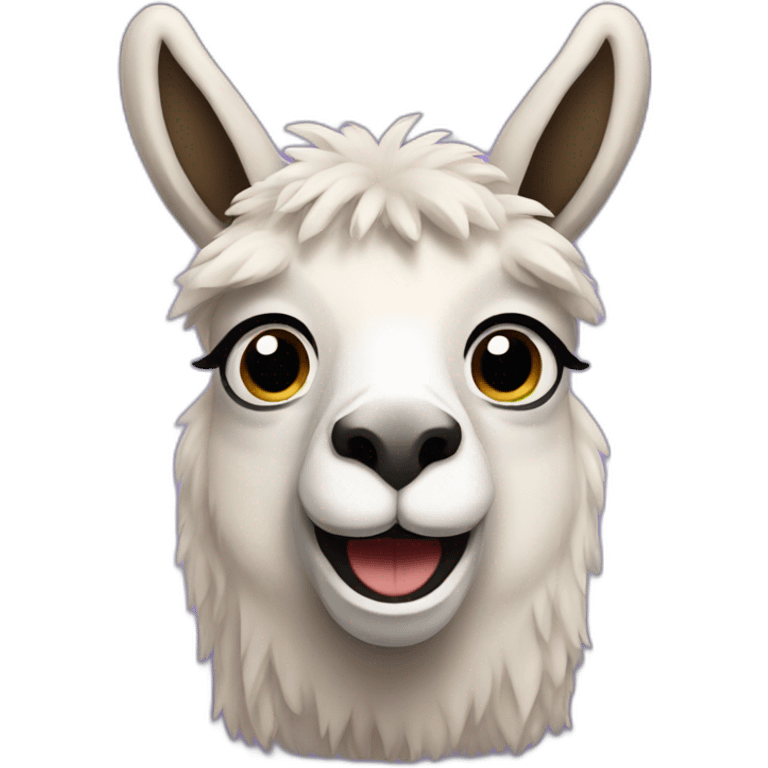 llama nod emoji