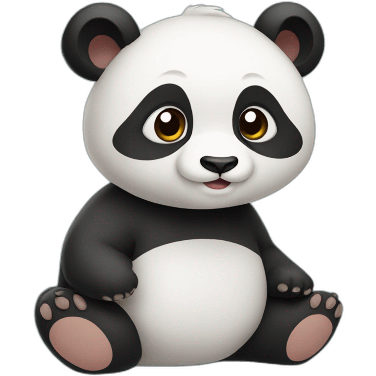 Panda chinois emoji