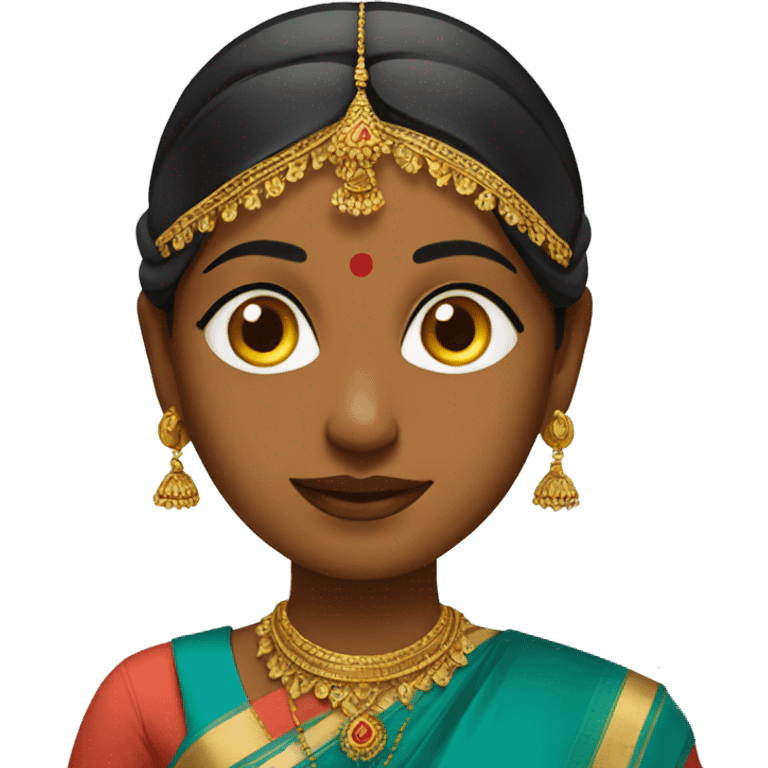 South Indian women emoji