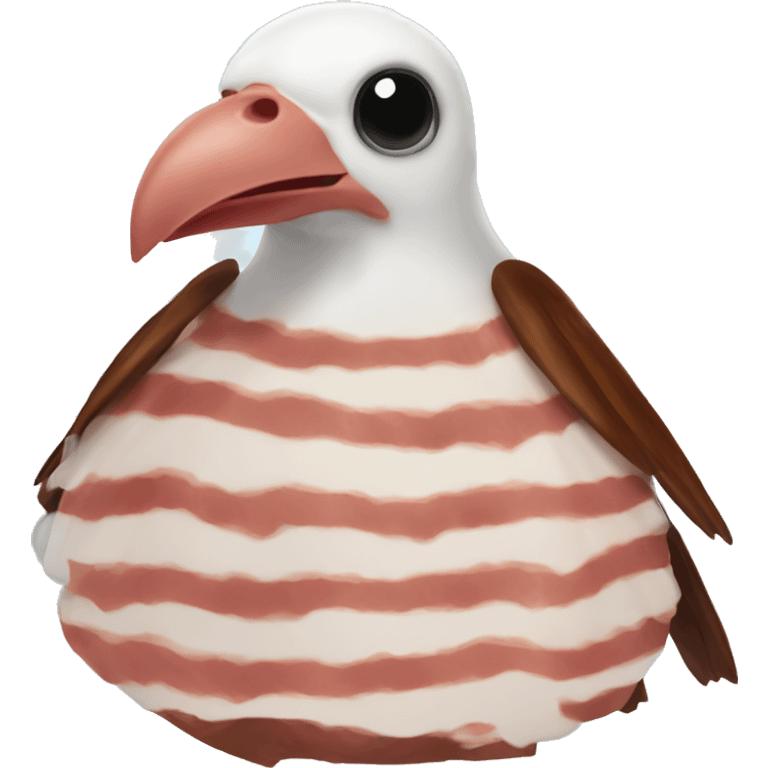 Bacon bacon magpie bacon bacon emoji