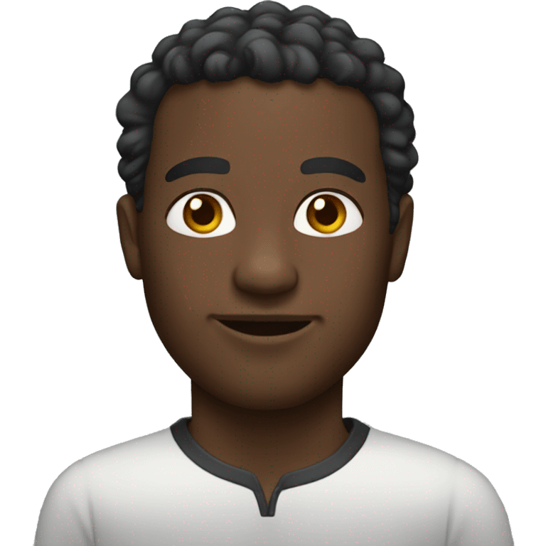 A black man  emoji