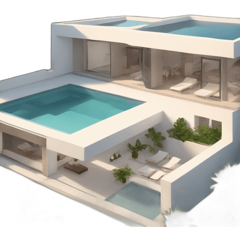 Modern House in marbella emoji