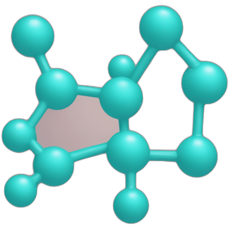 Niacinamide molecule emoji