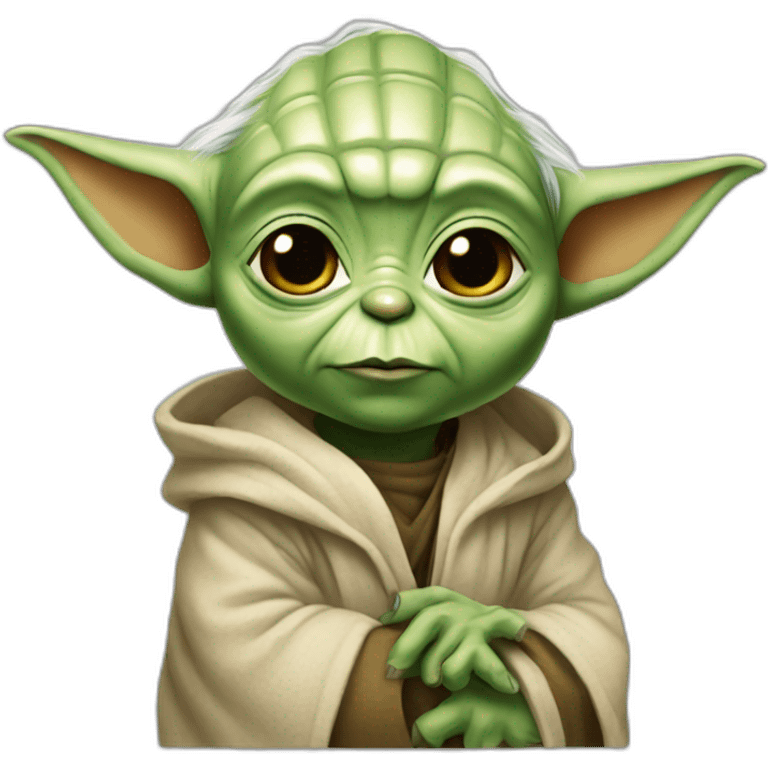 Babe yoda emoji