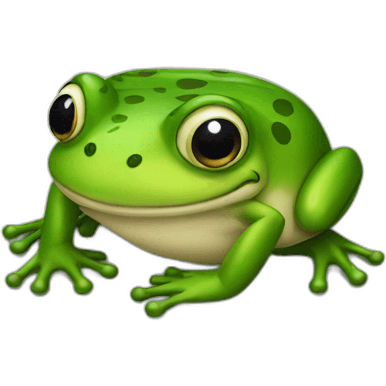 Friday frog emoji