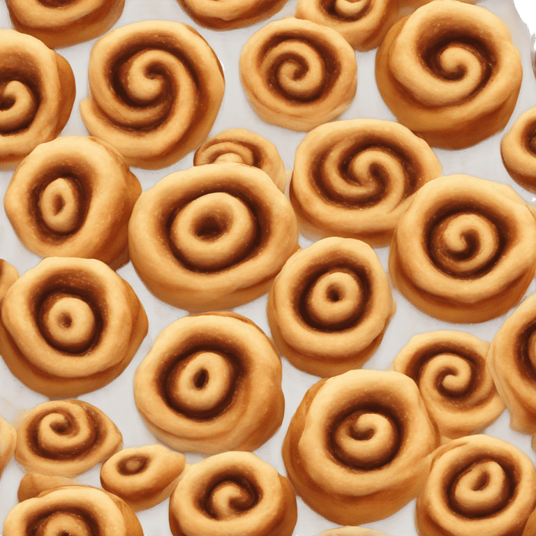 Aesthetic cinnamon bun emoji