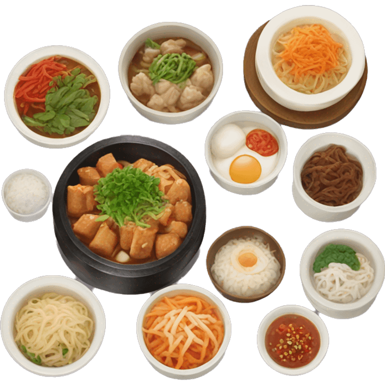 Korean food emoji