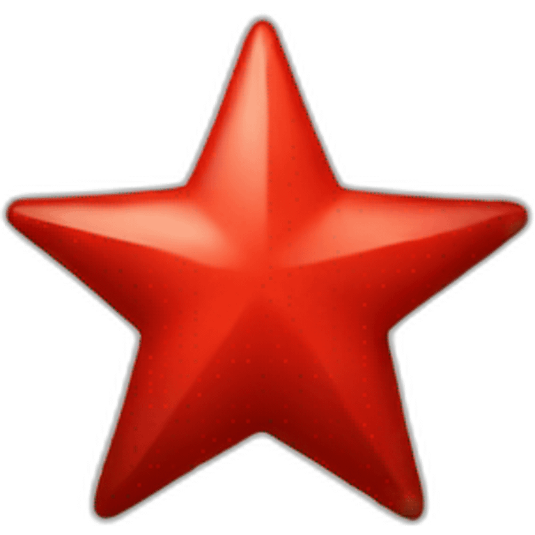 Red star PT emoji