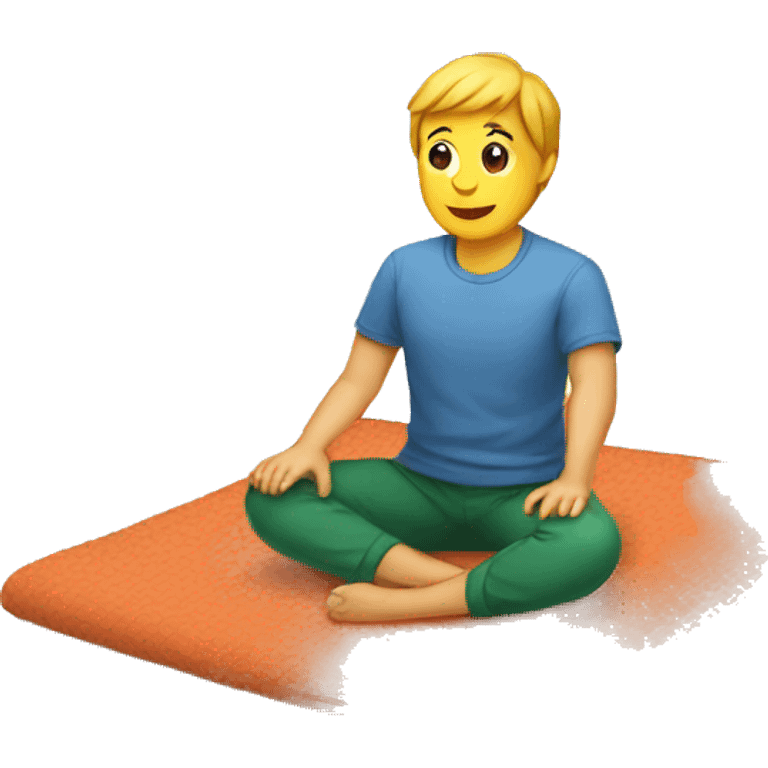 sitting mats emoji