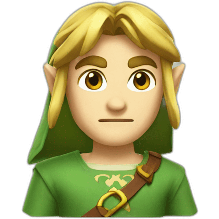 Link from Zelda emoji