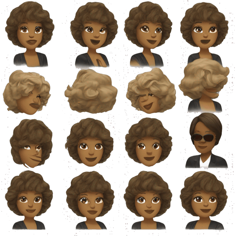 Whitney Houston  emoji