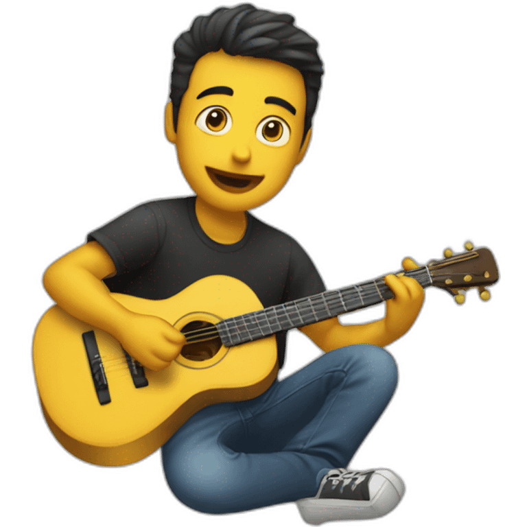 Écoute de la musique emoji