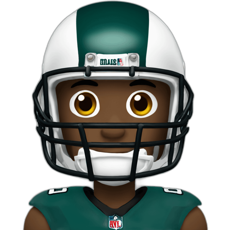 NFL eagles player emoji