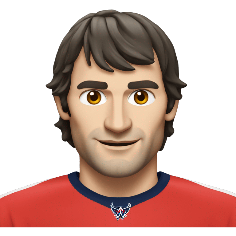 Alexander Ovechkin Realistic face emoji