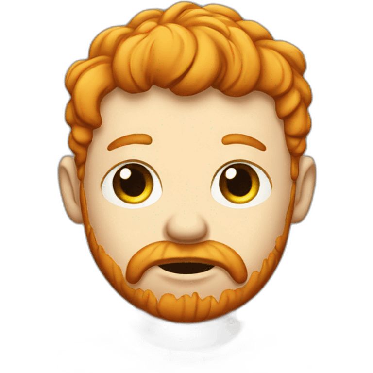 sad ginger tee shirt emoji