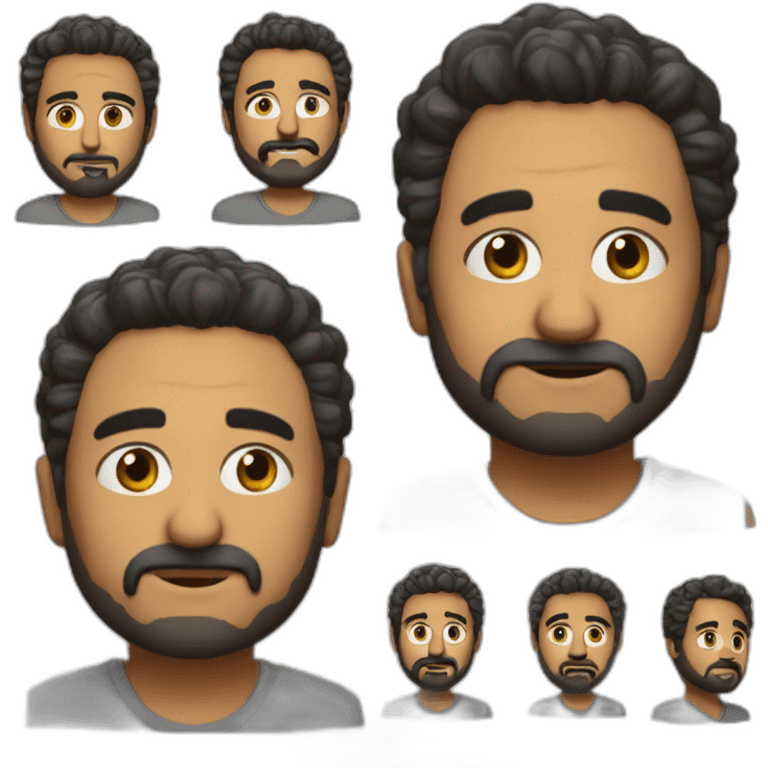 Hanouna tete emoji