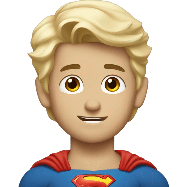 superman blonde boy emoji