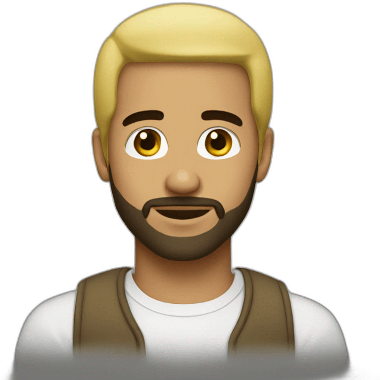 Drake in blond emoji