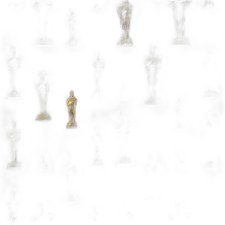 Academy Awards trophy shocked face emoji