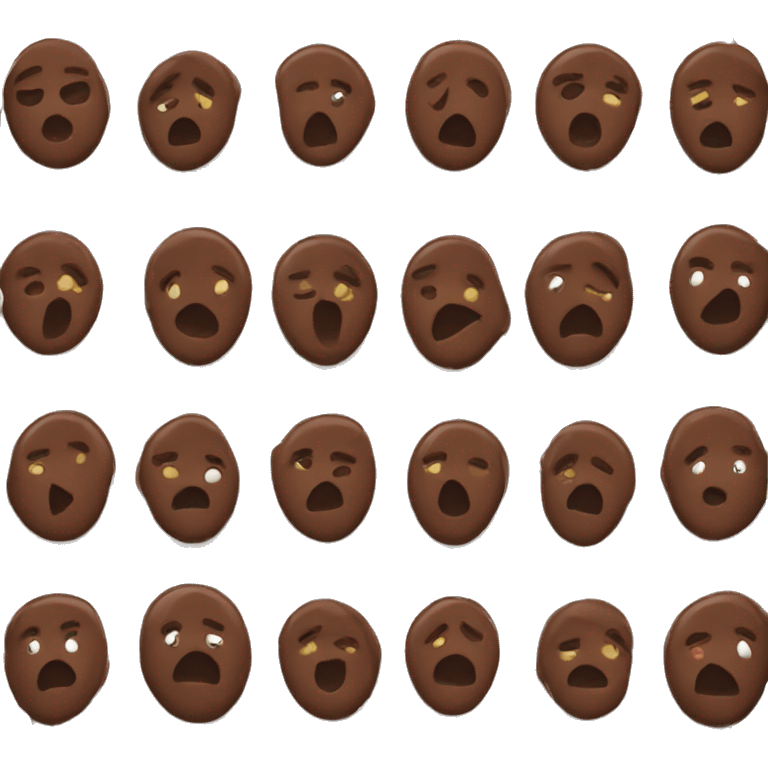 Chocolate  emoji