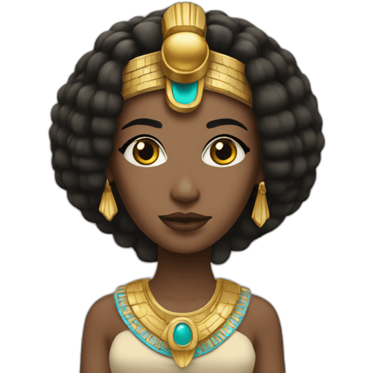 cleopatre white emoji