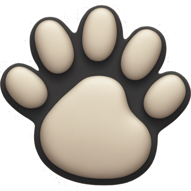 Cat paw emoji