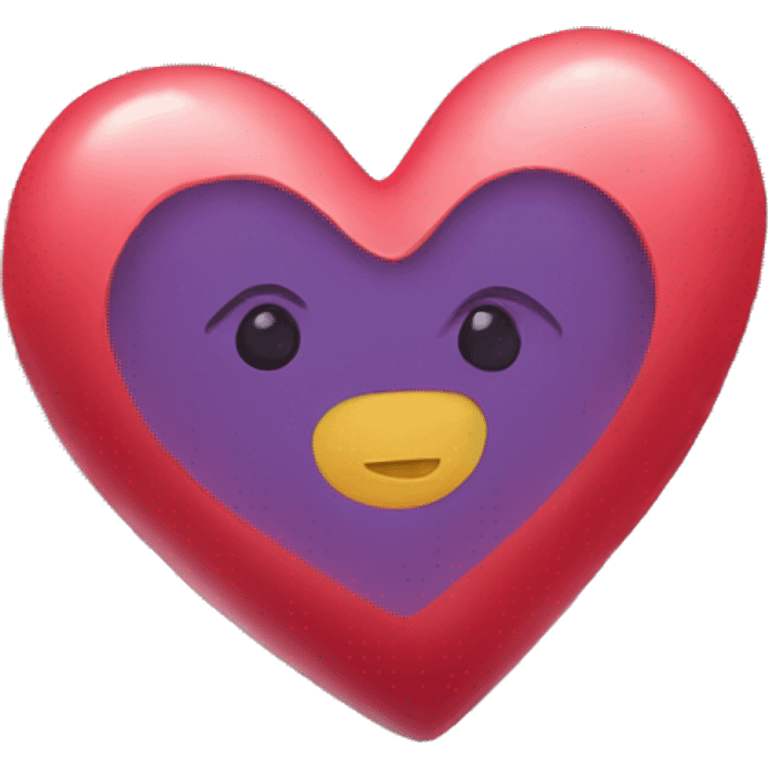 Heart with halo emoji