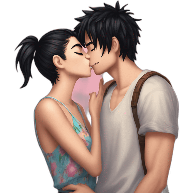 dua lipa kiss Luffy emoji