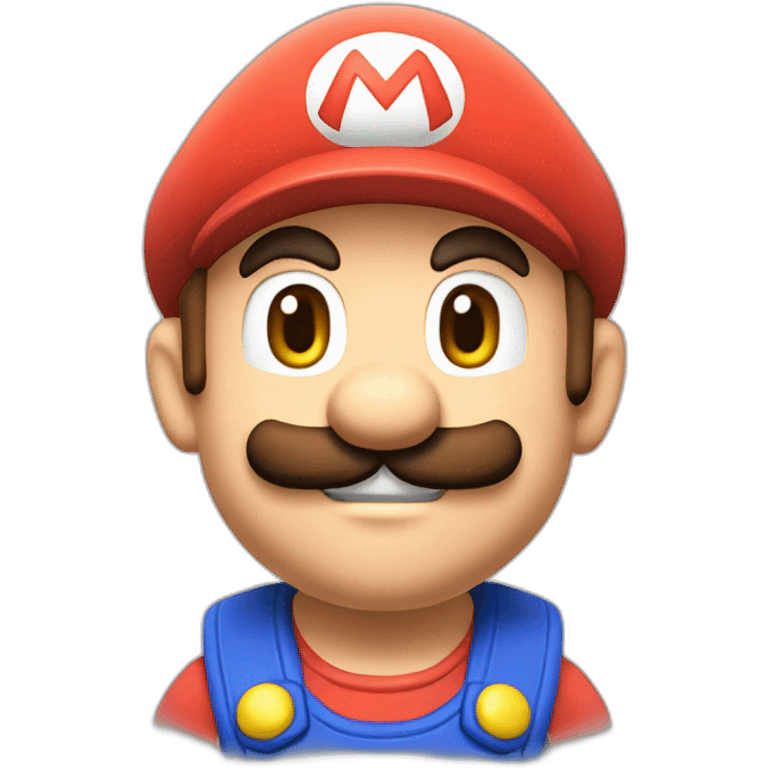 Mario sur peach emoji