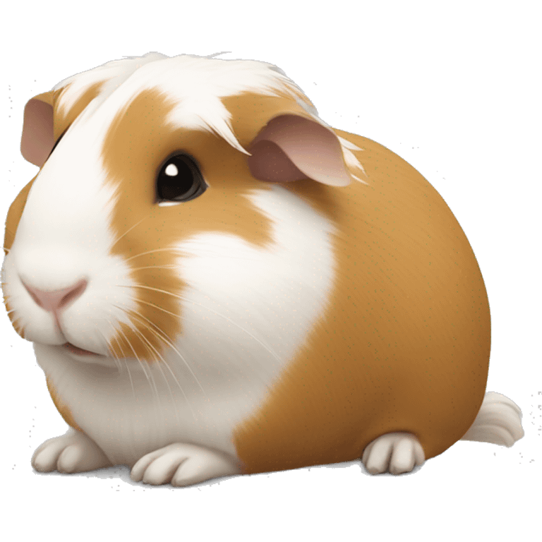 Guineapig laying down  emoji