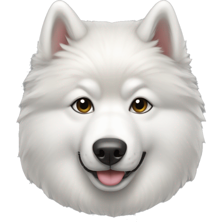 White malamute emoji