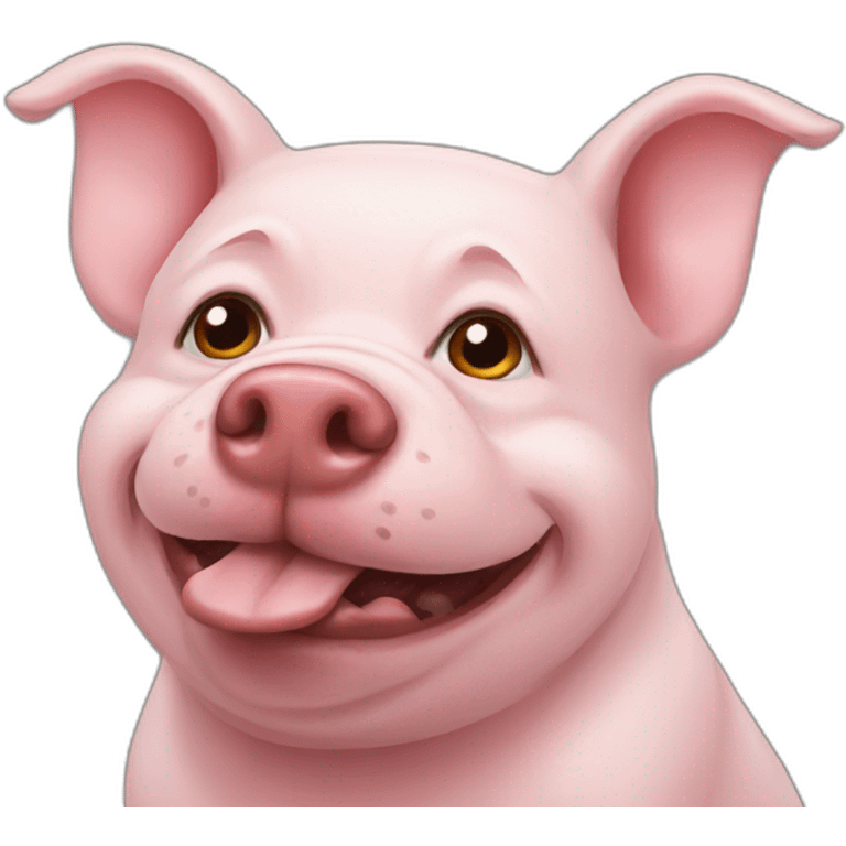 pig dog emoji