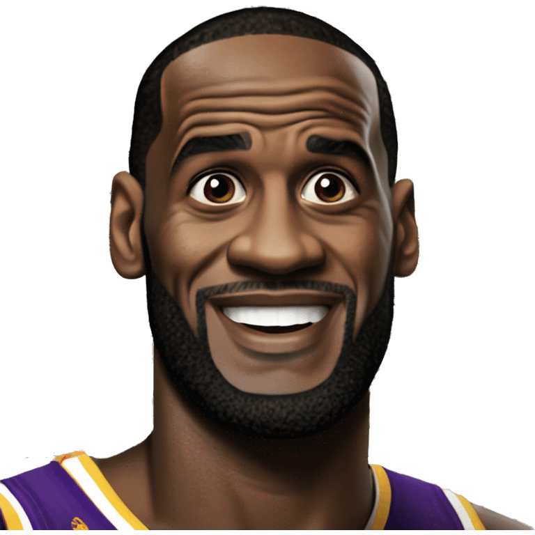 lebron money spread emoji