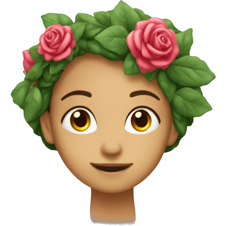 Rosa christbaum emoji