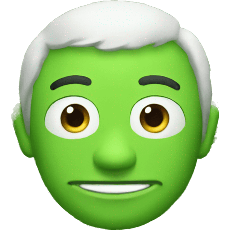 gotero verde de cbd emoji