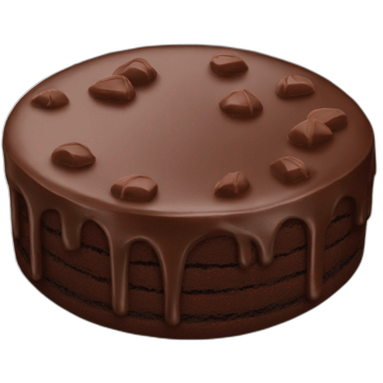 Chocolate cake  emoji