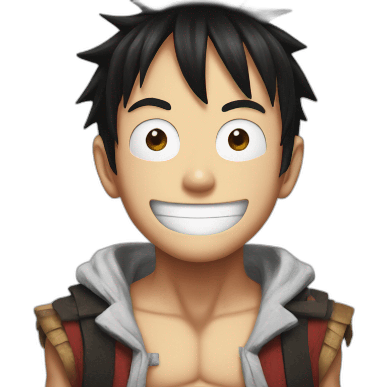 Luffy emoji