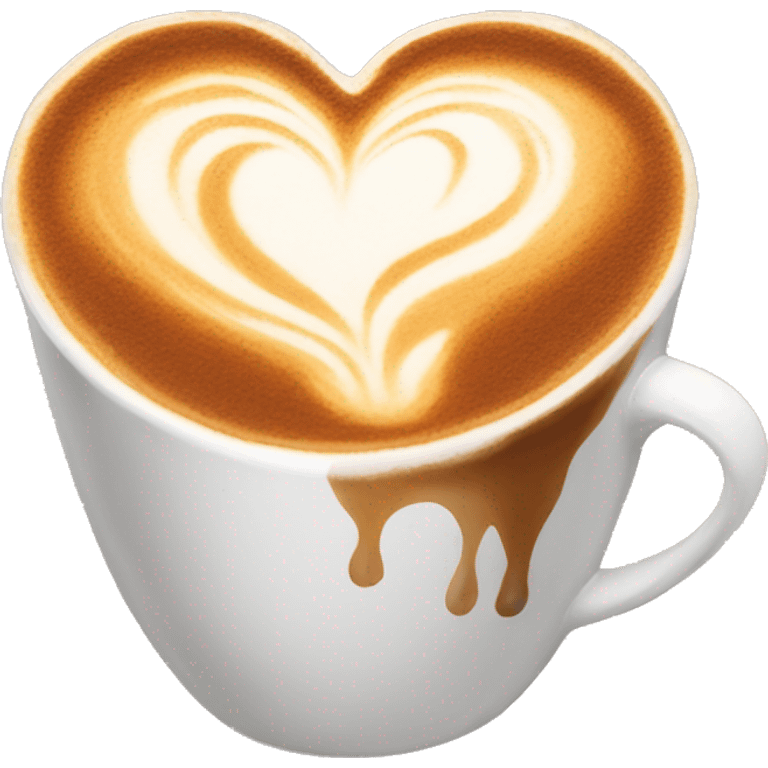 latte heart emoji