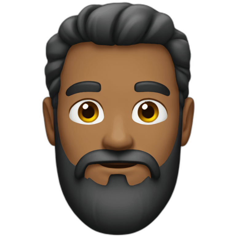 man-beard-muscles emoji