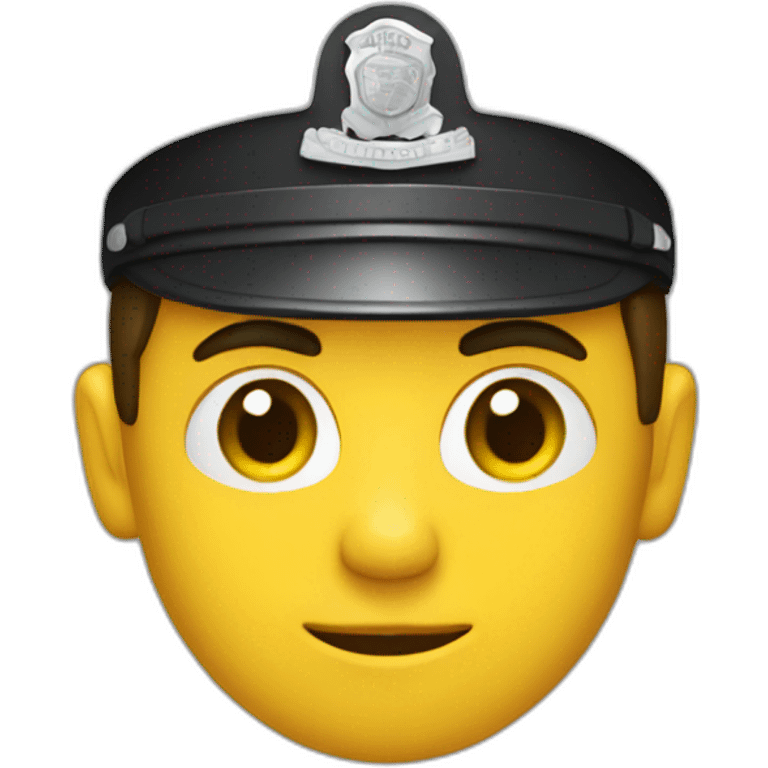 Customs officer emoji