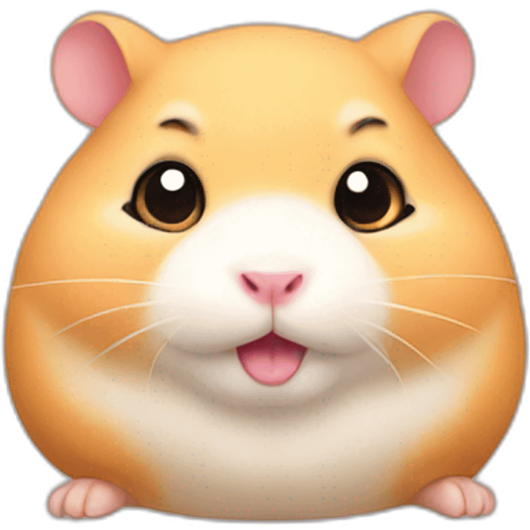 fat hamster emoji